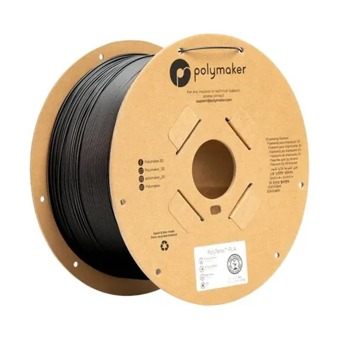 Polymaker PolyTerra Matte PLA Filament Kömür Siyah - 3kg