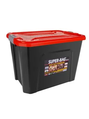 Super Bag ASR-4046 60 LT Renkli Saklama Kutusu - 6 Adet (1 Koli)