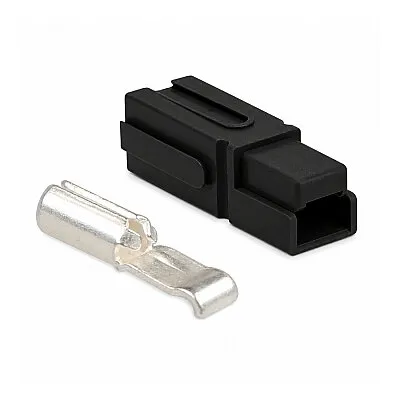 Tekli 120A 600V Anderson Power Akü Soketi - Siyah