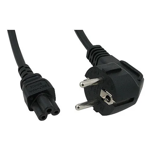 Notebook Adaptör Güç Kablosu (Clover/Yonca Tip)